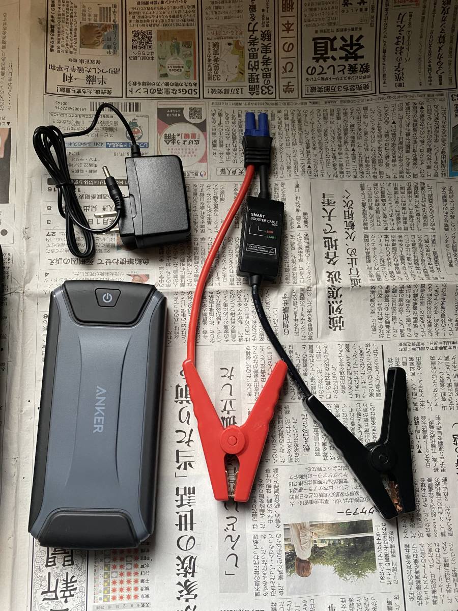 ANKER アンカー コンパクトジャンプスターター ポータブル充電器 A1501 A51924 の落札情報詳細 ヤフオク落札価格情報 オークフリー