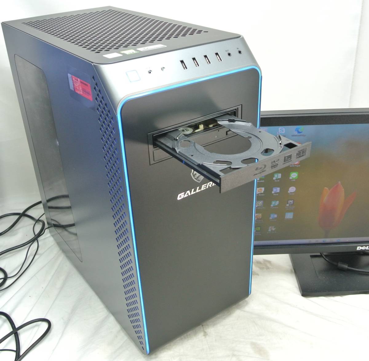 ガレリア 【限定値下げ‼️】ガレリアゲーミングPC RTX3070 周辺