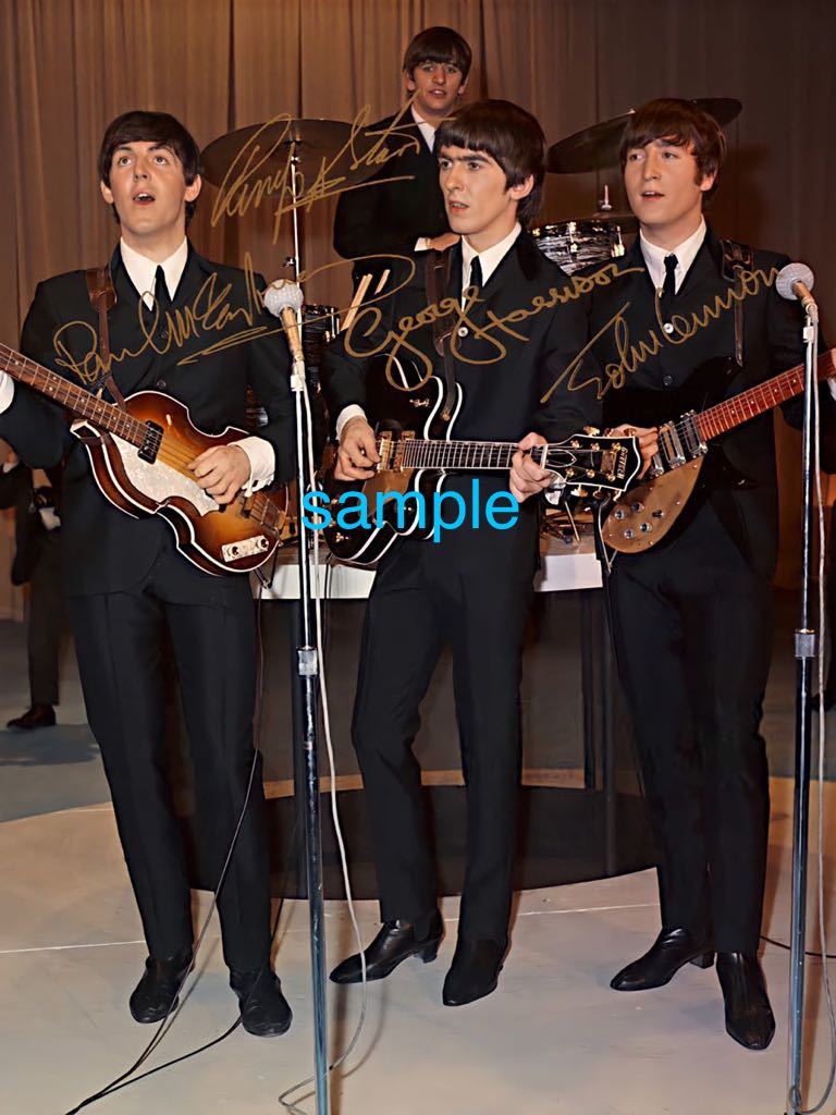 驚きの価格が実現 The Beatles Abbey Road 高画質 サイン フォト ビートルズ アビー ロード Www iwearparts Com
