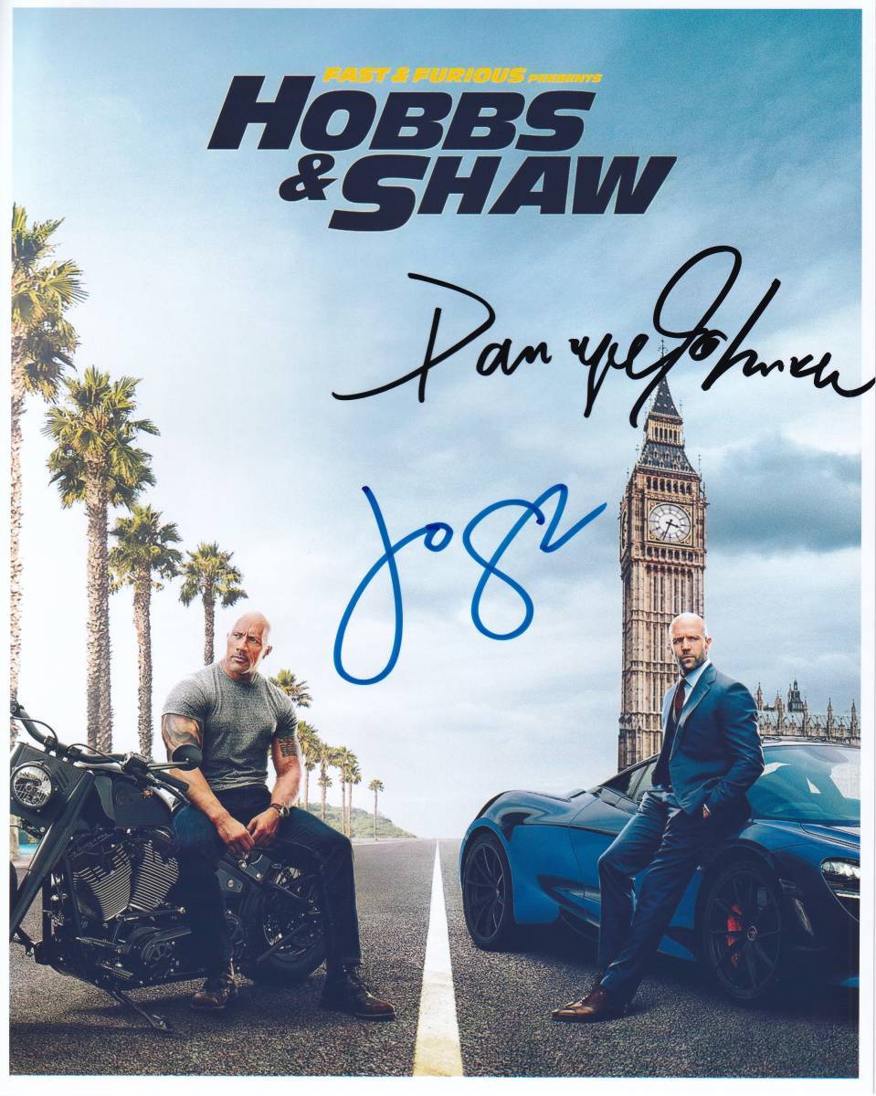 新規購入 ドウェイン ジョンソン 直筆サイン入りフォト ワイルドスピード タレント お笑い芸人 V Pravda Ru