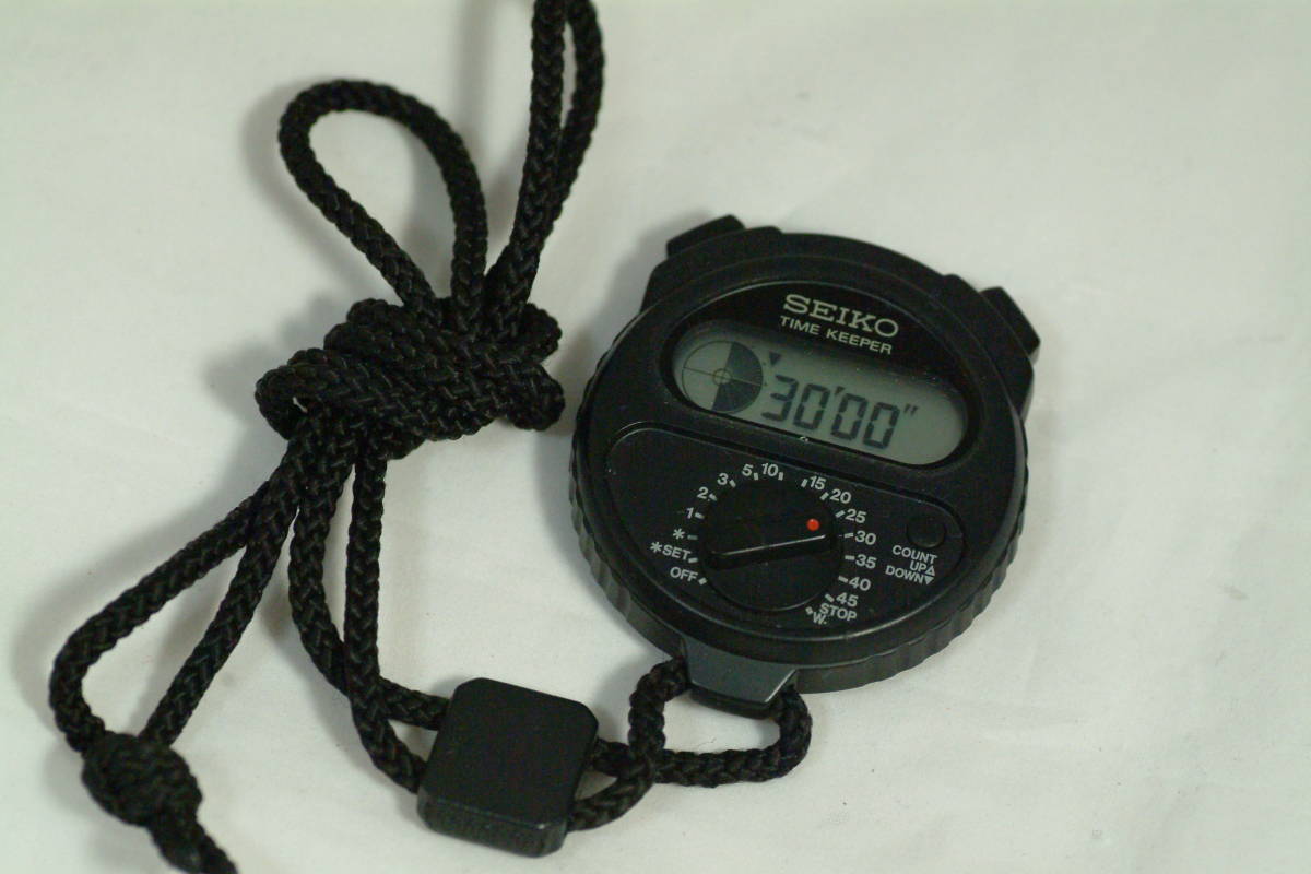 電池交換済 動作品 SEIKO S3214000 タイムキーパー ストップウォッチ セイコー TIME KEEPER スポーツ 陸上 競泳