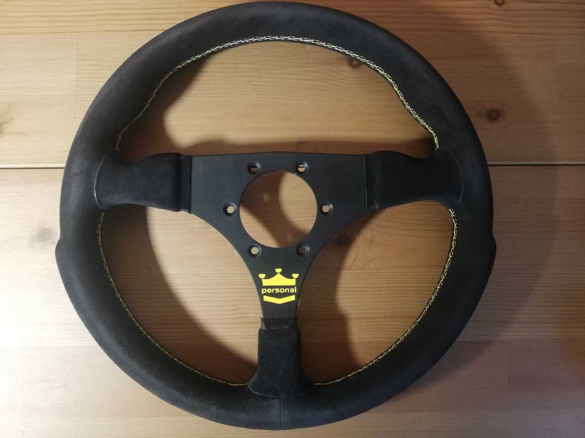 やや傷や汚れあり】Nardi Personal ナルディ パーソナル ステアリング