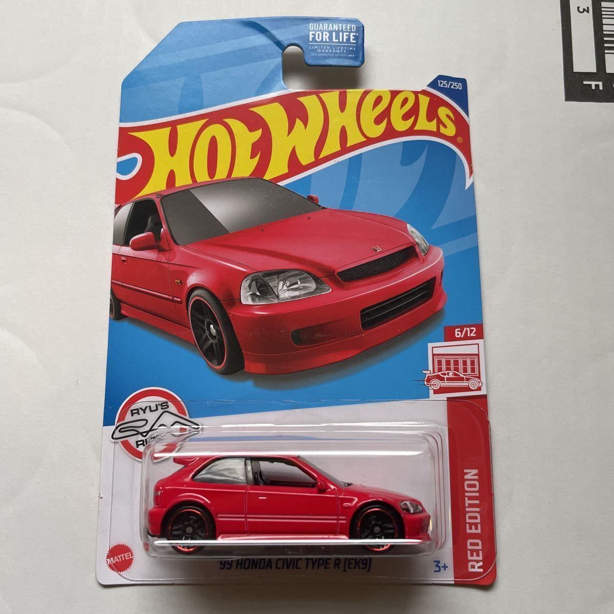 99 ホンダ シビック タイプ R (EK9) レッドエディション