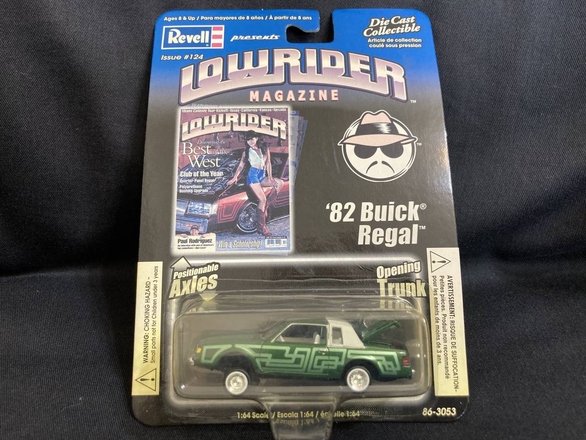 Revell 1:64 Lowrider – Buick Regal 1982 Noir/Blanc – Édition Best Of The West