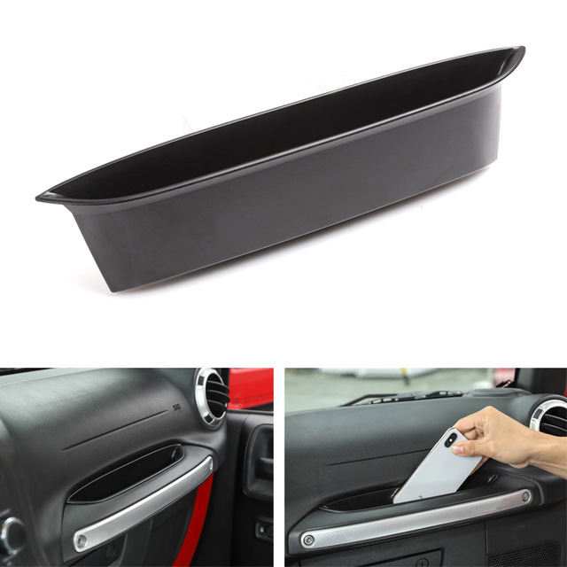 【未使用】ジープラングラー JK 20072017 車助手席ドアハンドルアームレスト収納ボックスホルダーコンテナの落札情報詳細 ヤフオク