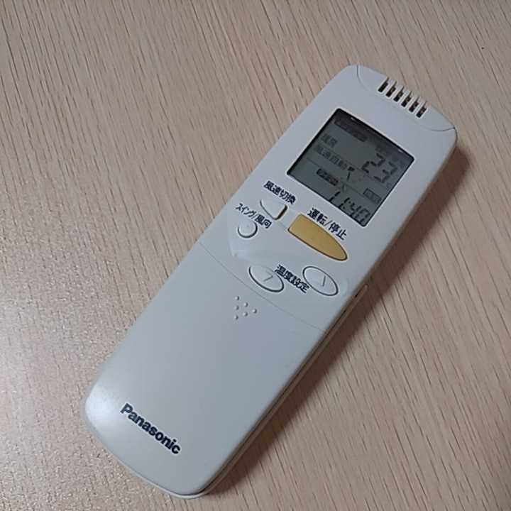 美品 Panasonic パナソニック 業務用エアコンリモコン CV6233167886