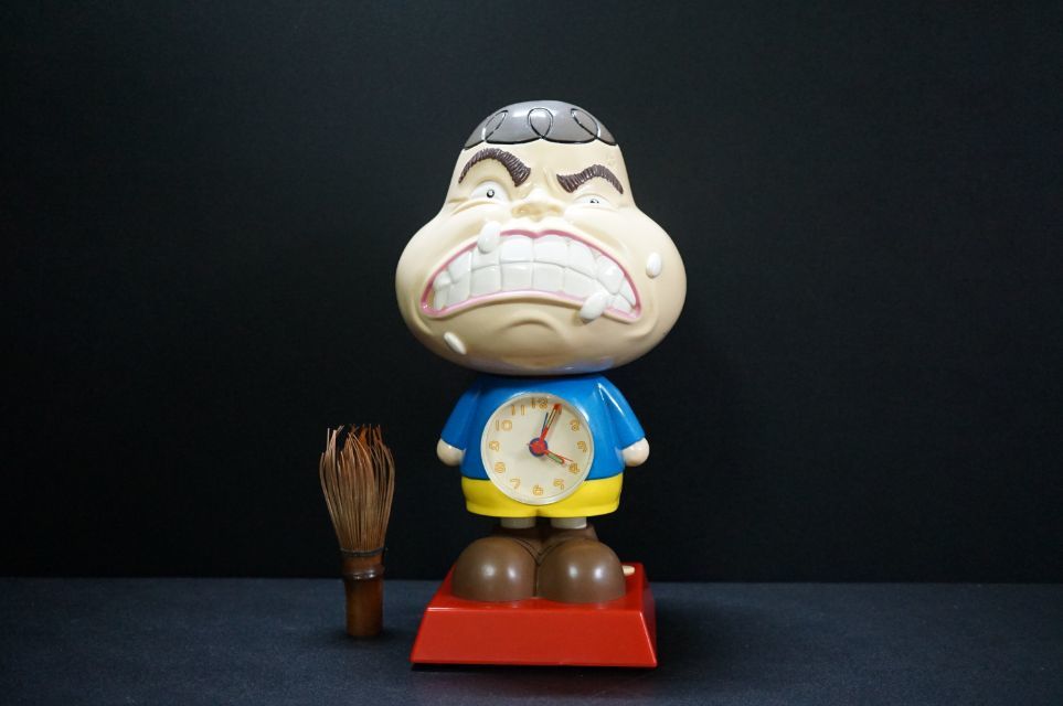 ごはんがススムくん うらおもてめざまし 目覚まし時計 （やや傷