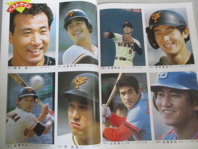 やや傷や汚れあり】1983年日本プロ野球オールスターゲーム 第33回 昭和