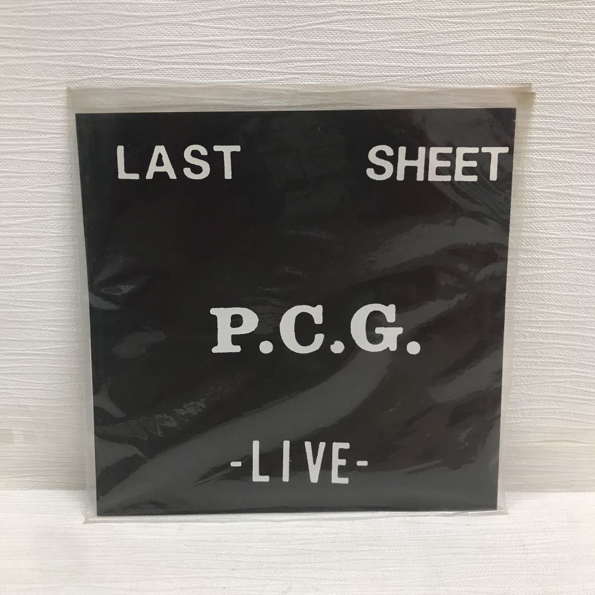 やや傷や汚れあり】Y0725H2 P.C.G. POISONOUS CROSS GIBBET LAST SHEET 