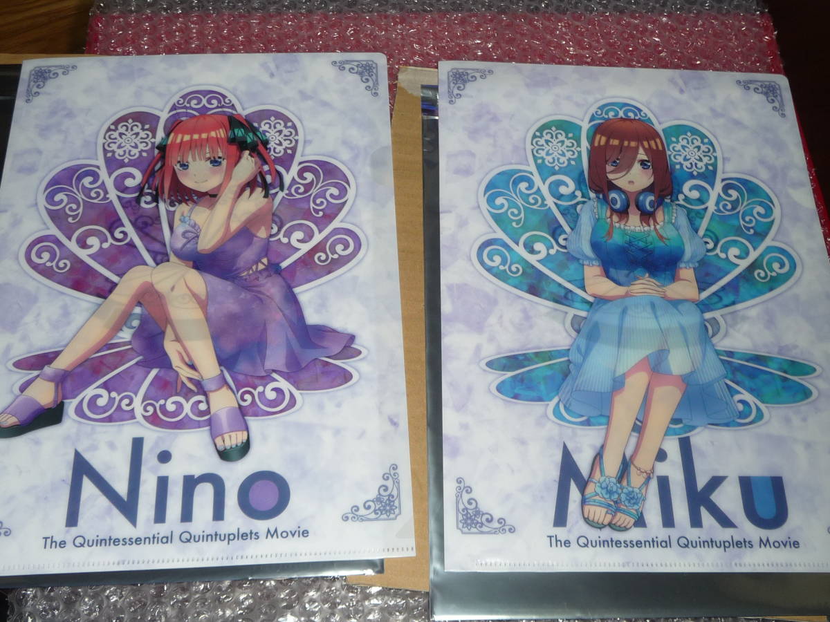 五等分の花嫁 東京タワー ブラインドコレクション クリアファイル