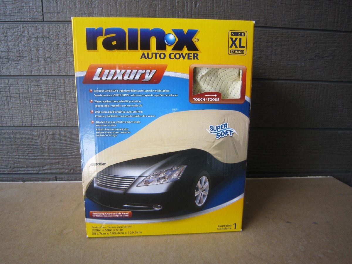 【新品】★ rainx AUTO COVER Luxury（レインエックス）自動車用ボディカバー カーカバー XLサイズ 3層構造 ヴェゼル