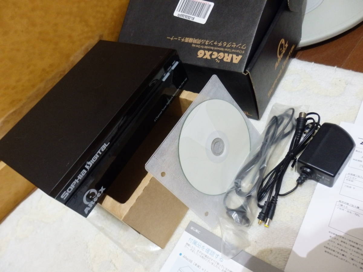 ARecX6Tuner (ワンセグ地デジ6チャンネル全録チューナー) ジャンク品 Amazon.co.jp: ARecX6Tuner [ワンセグ地デジ6チャンネル全録