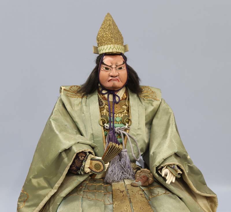 即決！◇ 江戸時代 五月人形 源義経 ◇ 武者人形 大将人形の落札情報