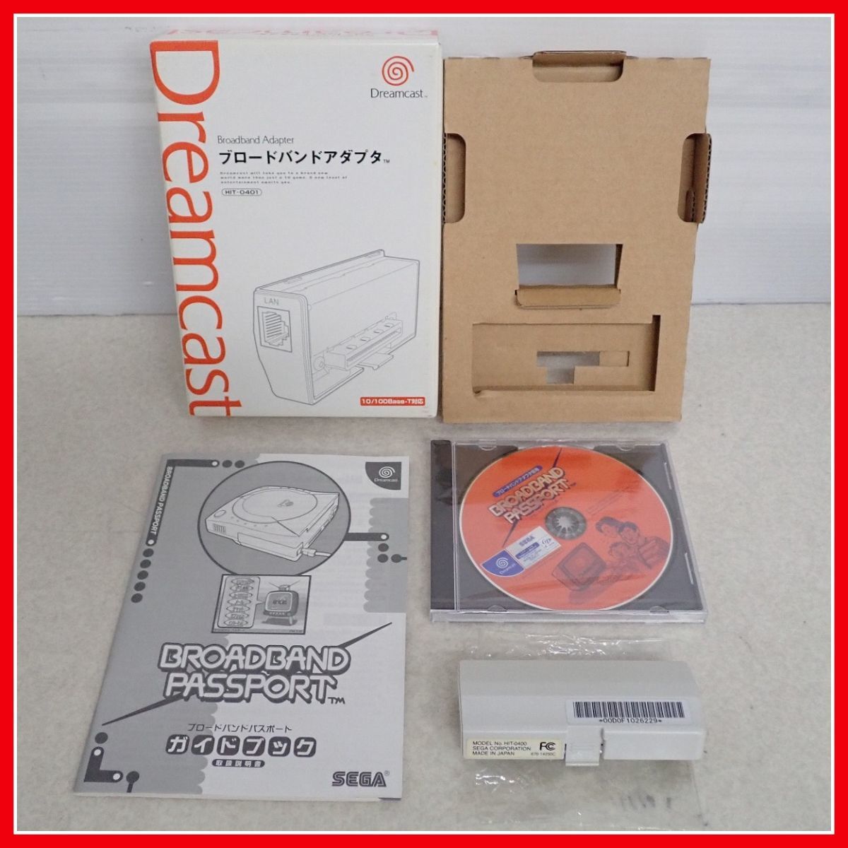 中古】BbA ブロードバンドアダプタ HIT-0400 Dreamcast用LANアダプタ