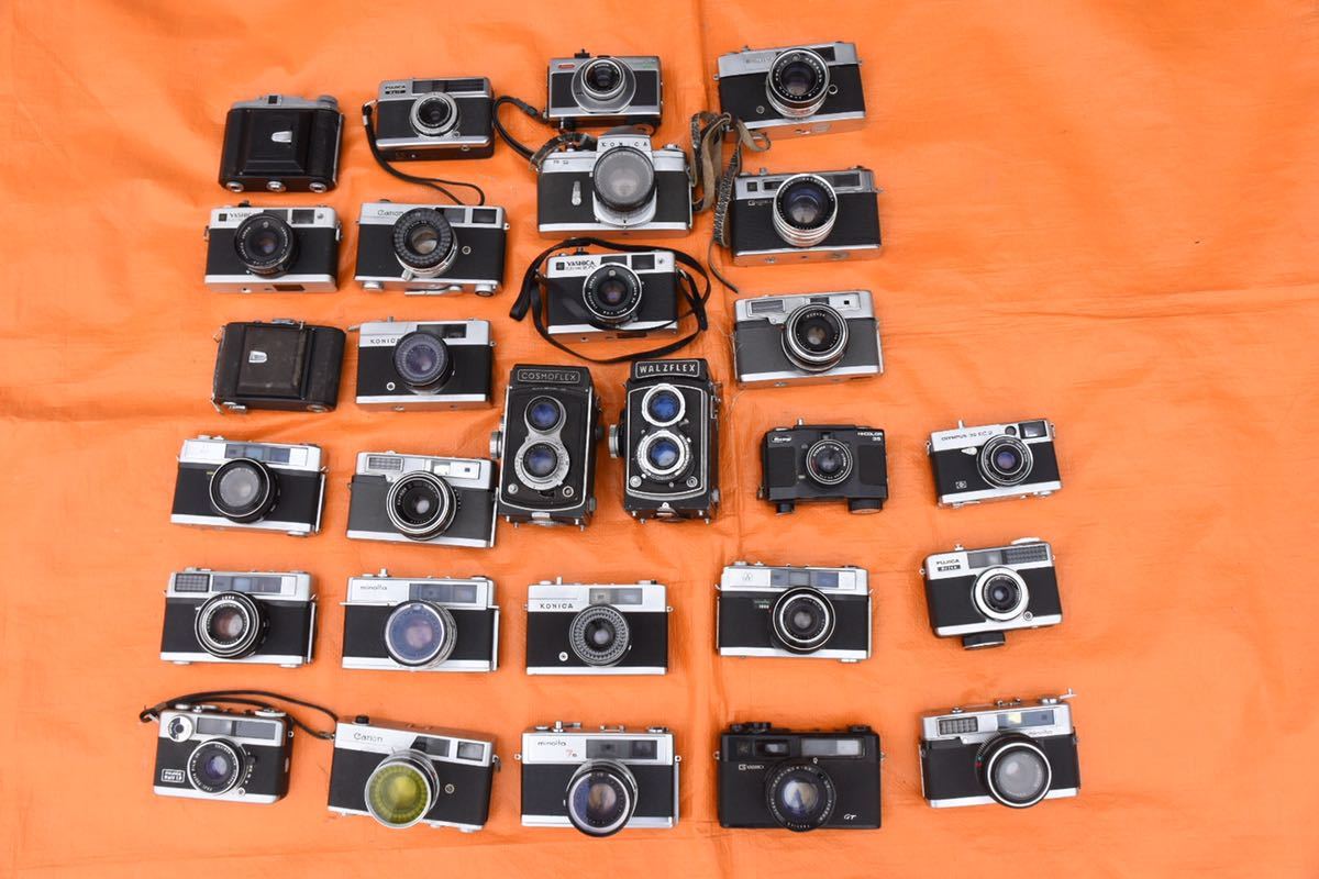 【全体的に状態が悪い】【未点検・未清掃】コンパクトフィルムカメラ yashica / FUJICA / Contax の落札情報詳細 ...