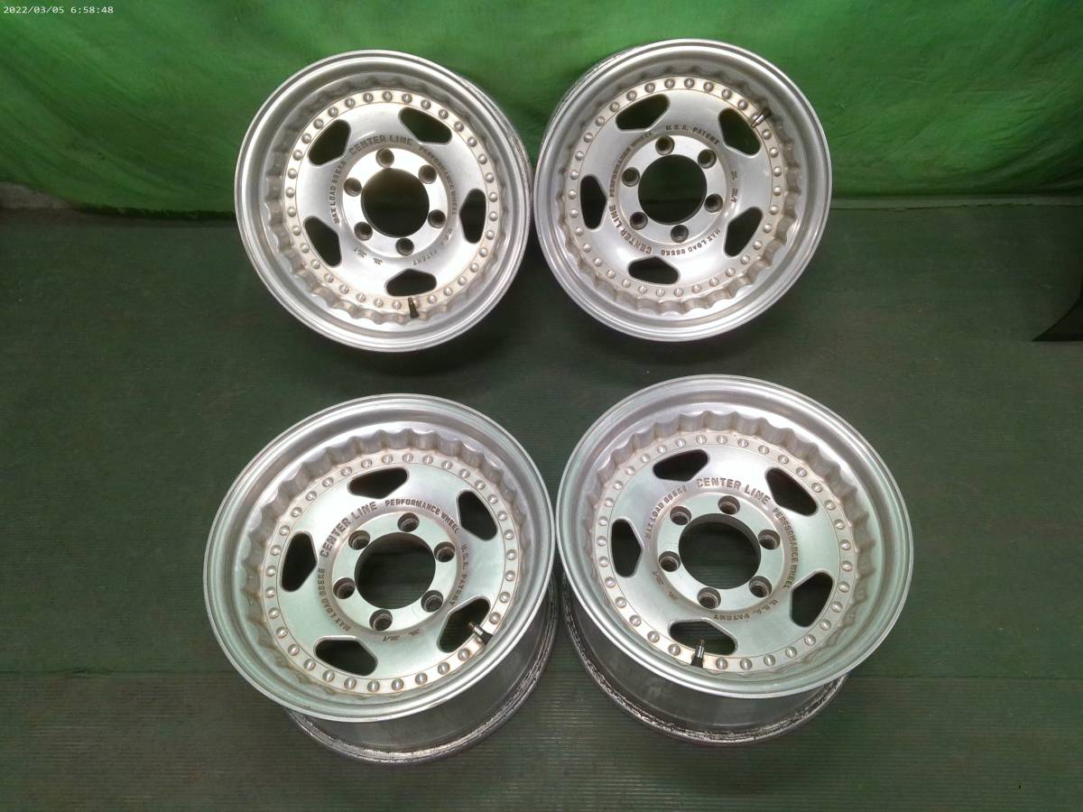 【目立った傷や汚れなし】CENTER LINEセンターライン！PCD100。4本セット。 の落札情報詳細 ヤフオク落札価格情報 オークフリー