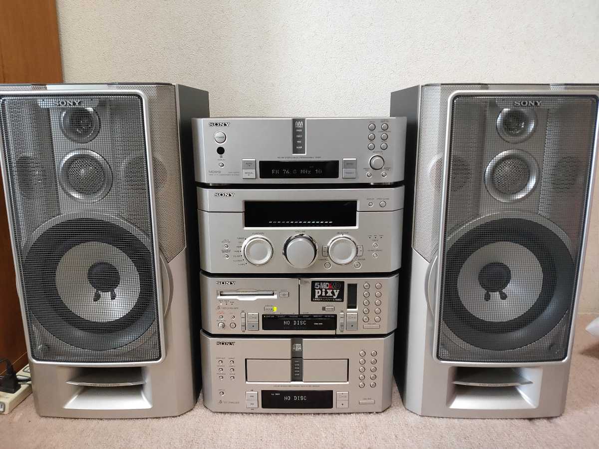 ソニー ハイファイコンポーネントシステム MDピクシー DHC-MD555