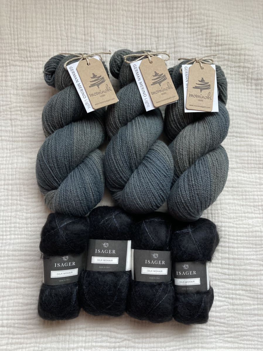 mominoki yarn タフ Snow Crocus 糸セット