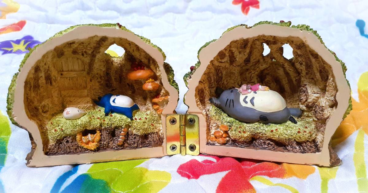 ジブリ となりのトトロ めでたいお飾り 置物 まるで盆栽のような佇まい