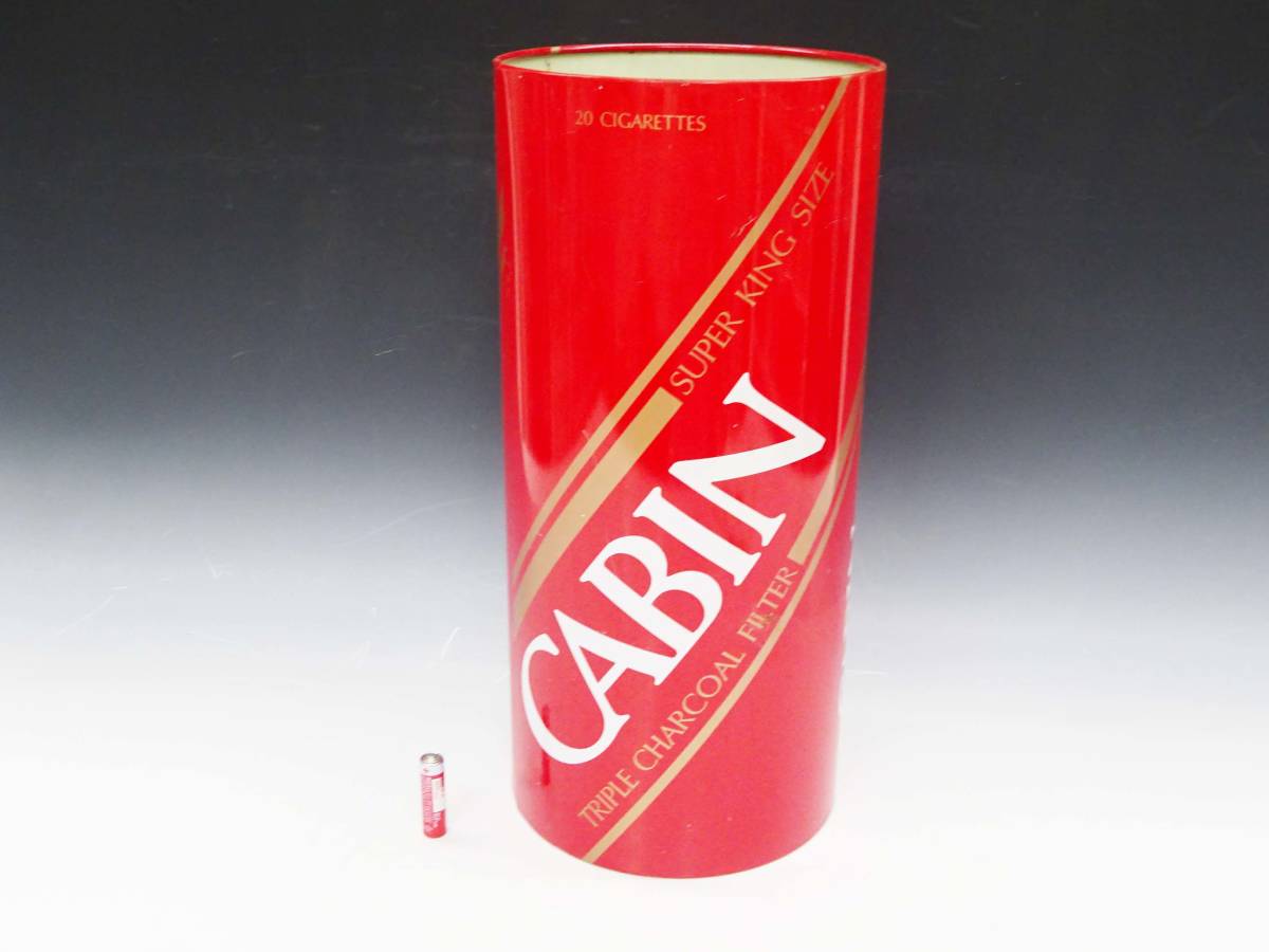 【未使用・昭和レトロ】ラーク LARK スチール製 ゴミ箱 タバコ ブリキ 未使用・昭和レトロ】ラーク LARK スチール製 ゴミ箱 タバコ