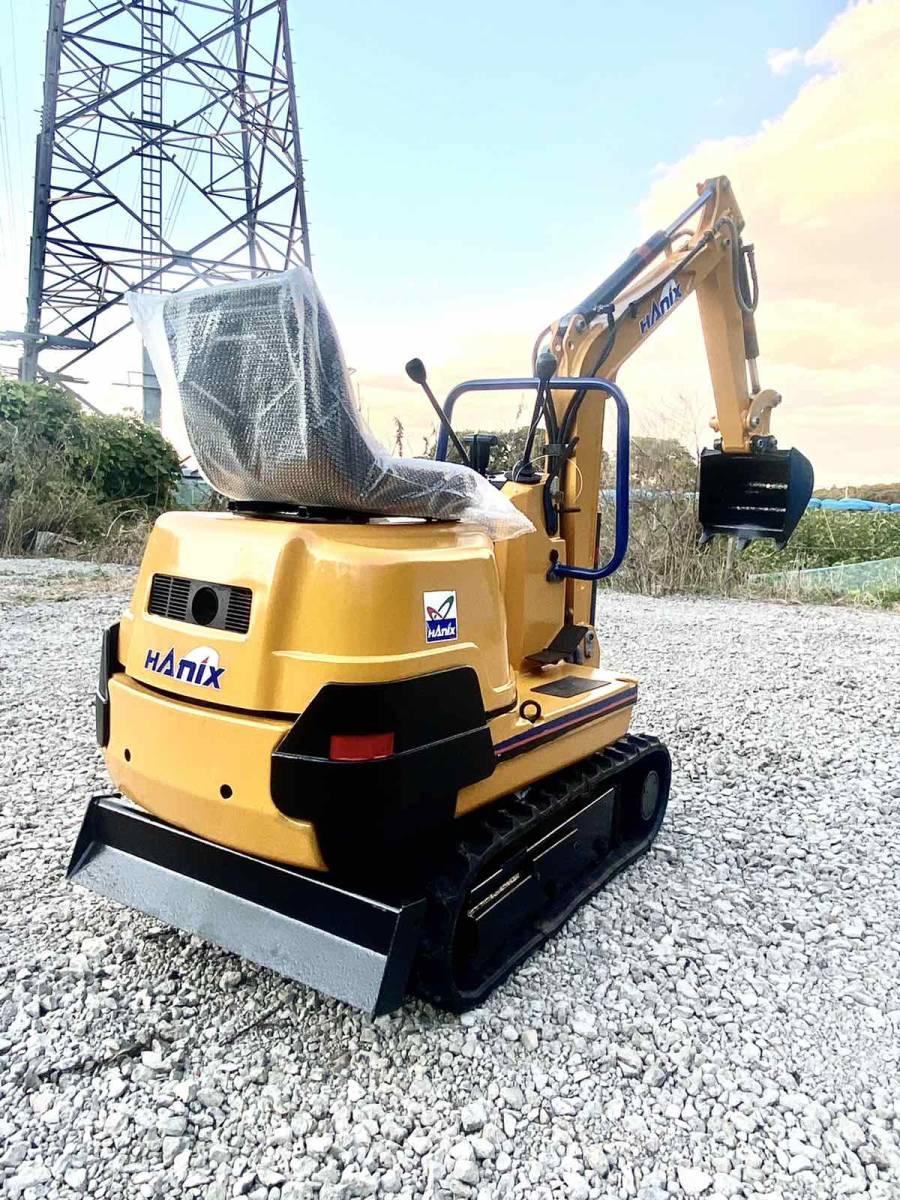 売却済みユンボ コンマ0,8 ハニックス実働車 引き取り希望 売り