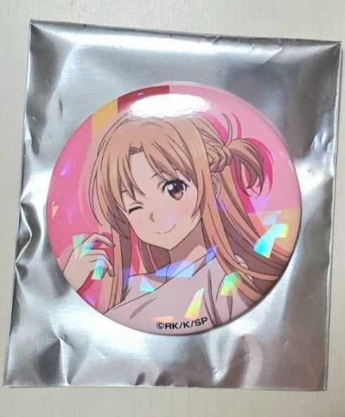 Amazon.co.jp: 極楽湯 ソードアートオンライン SAO 缶バッジ アスナ