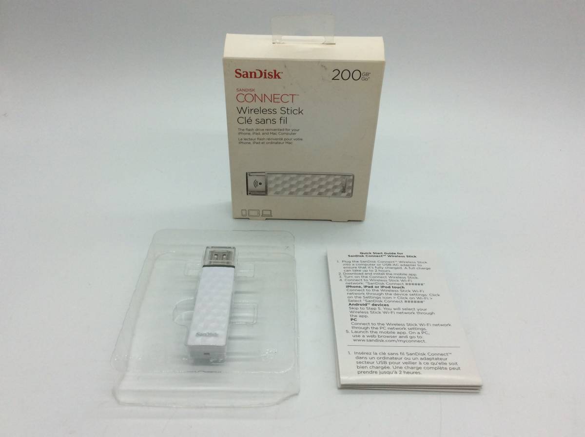  CES 2016: サンディスクの Connect ワイヤレス フラッシュ ドライブの容量が 200GB に増加