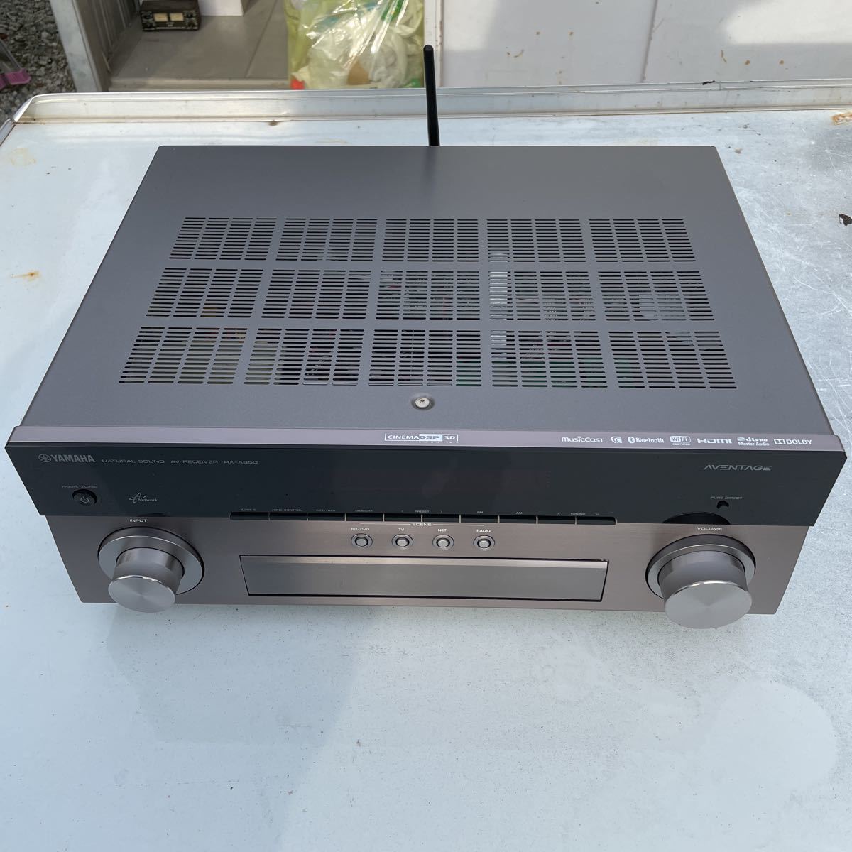 ys888 美品 YAMAHA ヤマハ AVレシーバー RXV771 リモコン RAV442付き AVアンプ Natural Sound