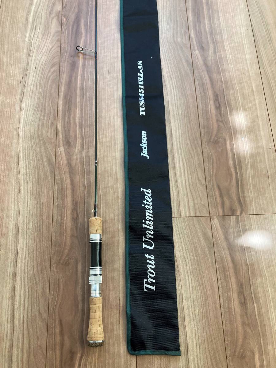 【やや傷や汚れあり】ジャクソン トラウトアンリミテッド TUSS451ULLAS ★ Trout Unlimited Jackson 1