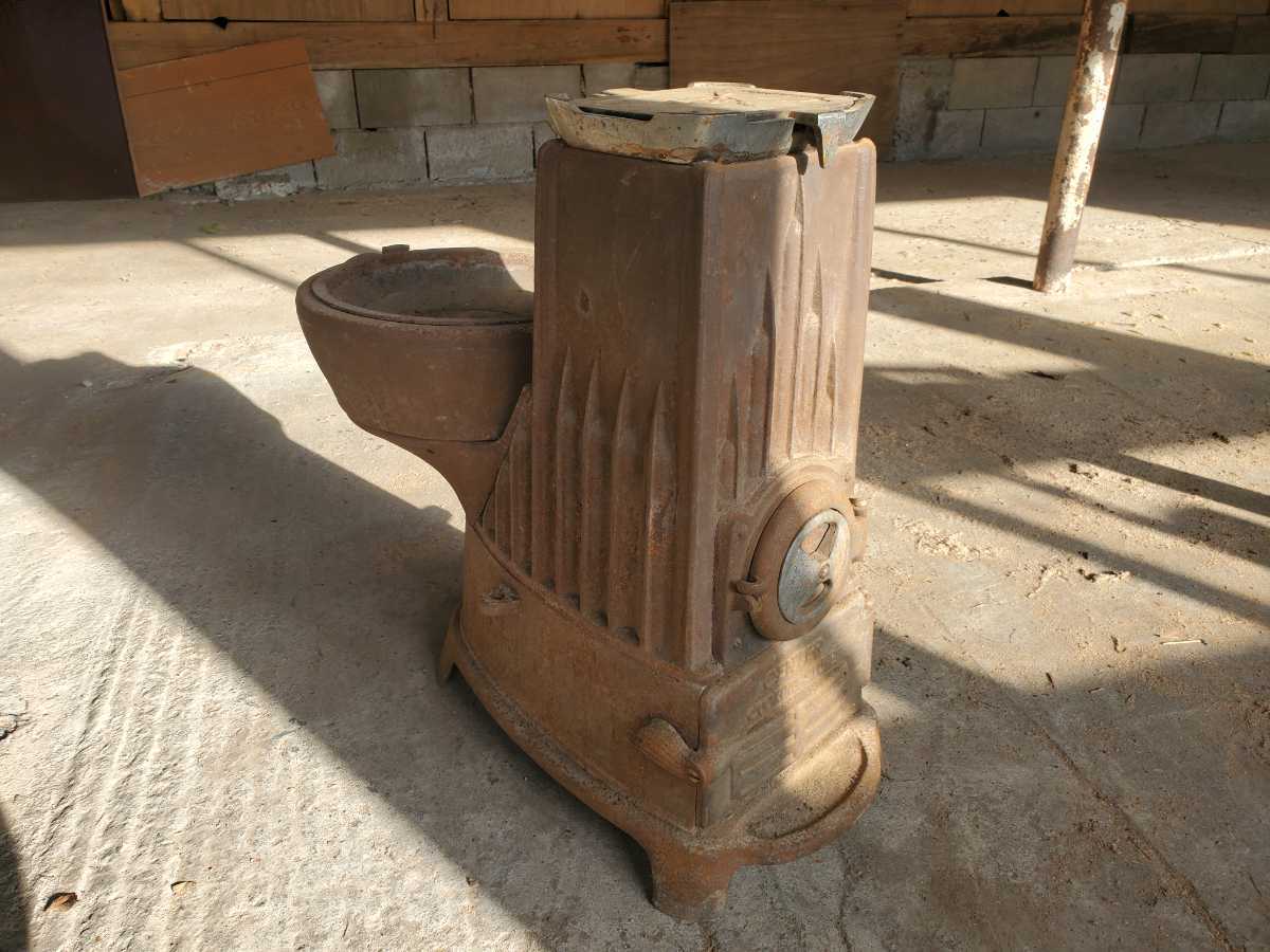 CENTER セイコー 石炭ストーブ 薪ストーブ 希少 昭和レトロ