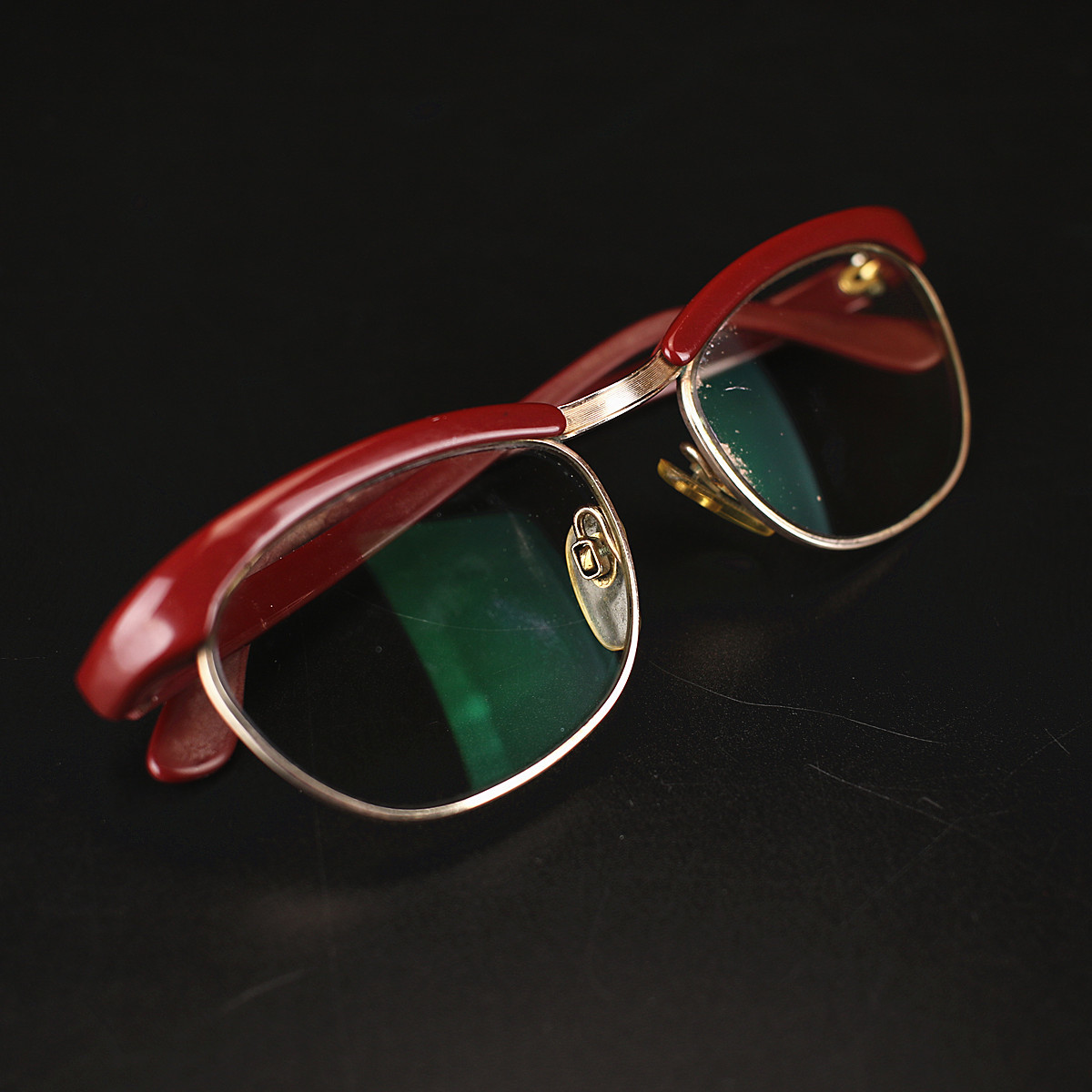 【目立った傷や汚れなし】G0316 【RODENSTOCK】 ローデンストック K12金製フレーム ドイツ製 ブランド メガネ 眼鏡 時代の ...