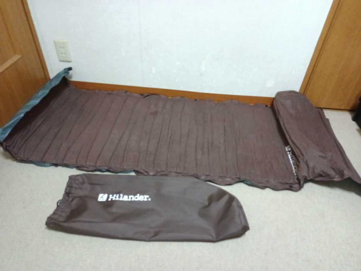 Hilander ハイランダー インフレーターマット シングル 目立った傷や