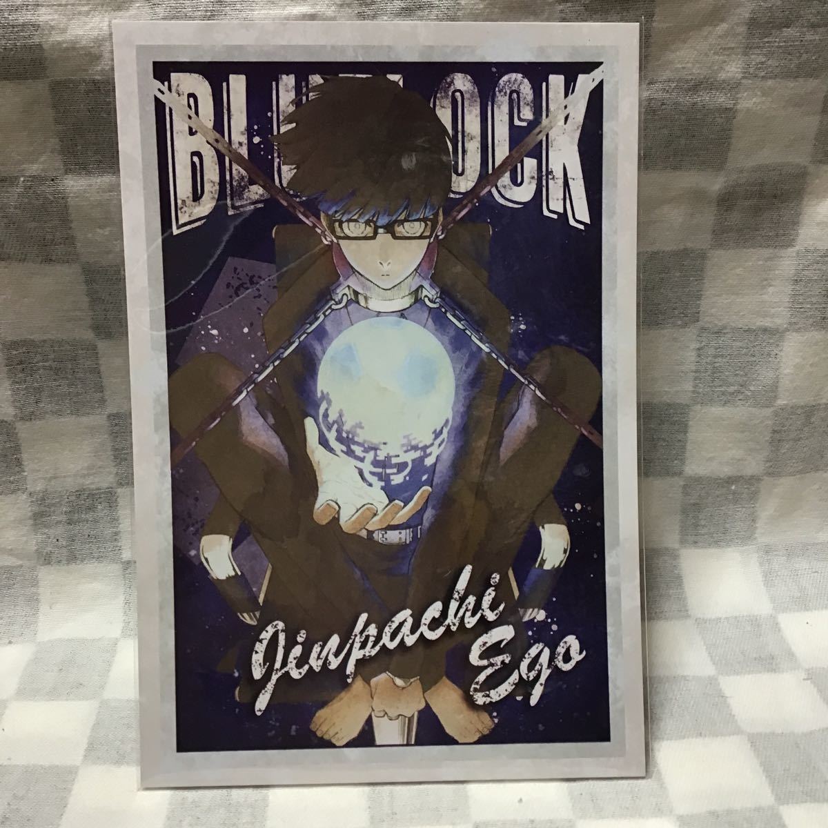 ブルーロック絵心甚八】キャラ面 ステッカー ブルーロック(絵心 甚八