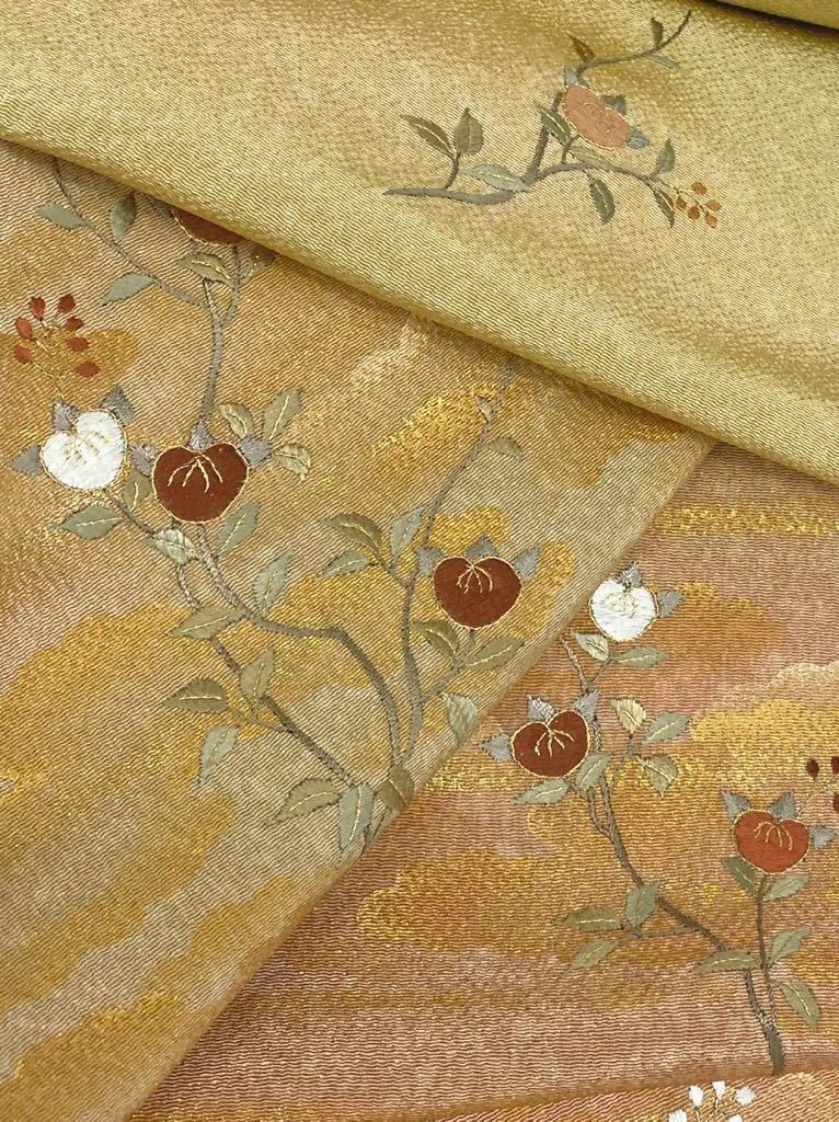 付け下げ　反物　正絹　着物　新品　未使用　未仕立て　在庫処分　大特価　刺繍 imgrc0076069056.jpg