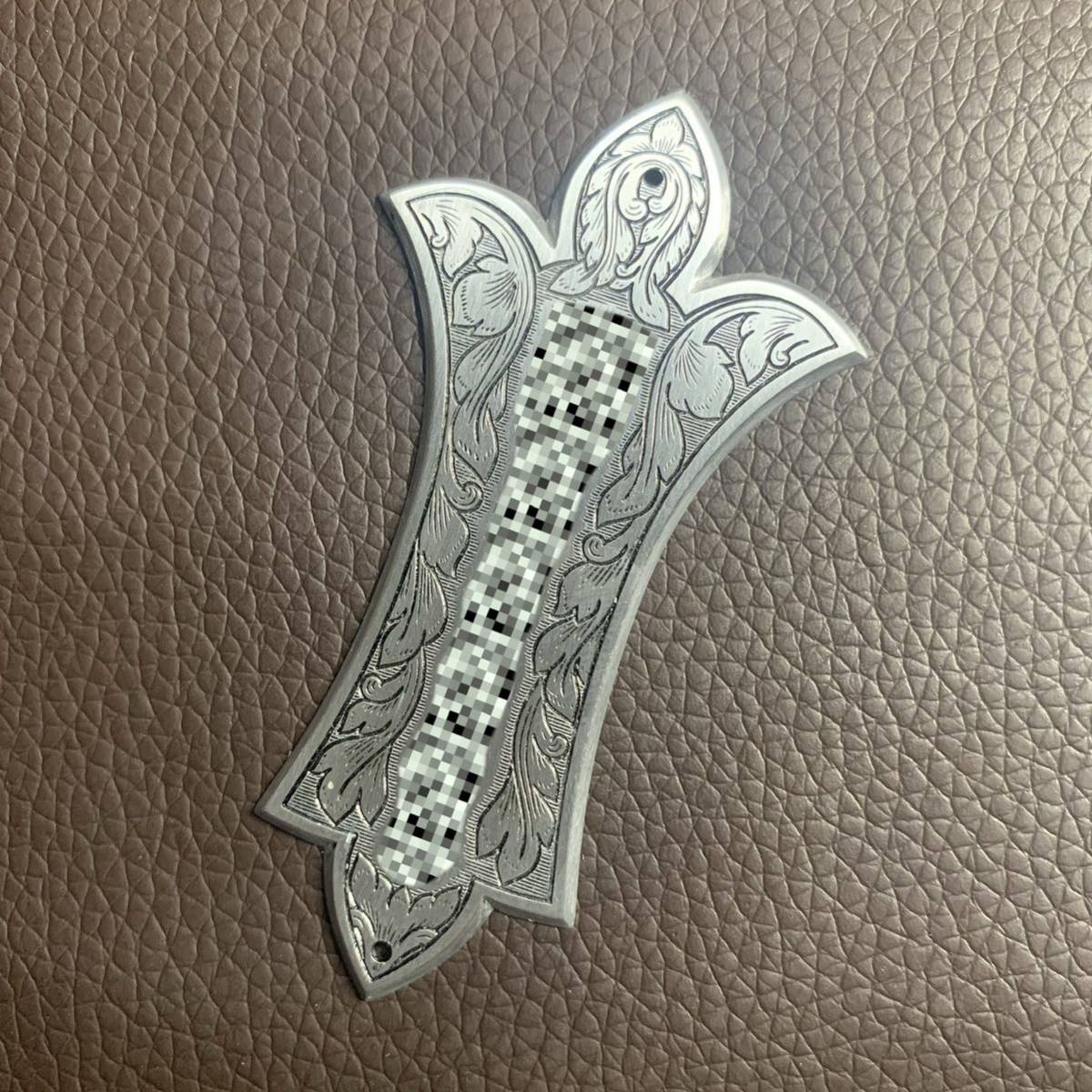 ハンドメイド】汎用 鏃型ヘッドプレート □ ZEMAITISゼマイティスなど