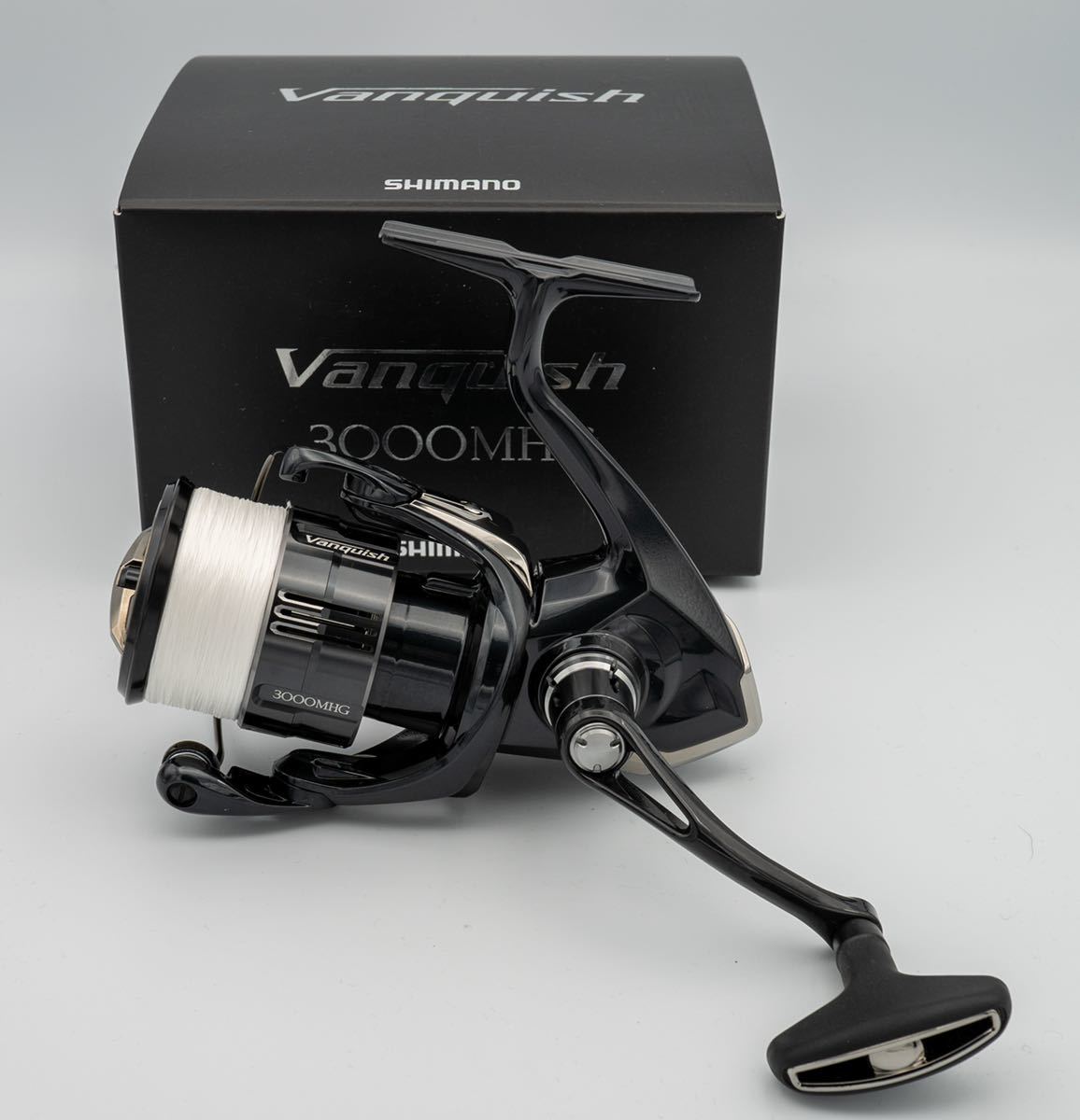 【未使用に近い】☆1円スタート☆美品 試投のみ シマノ ヴァンキッシュ 3000MHG SHIMANO vanquish スピニングリールの