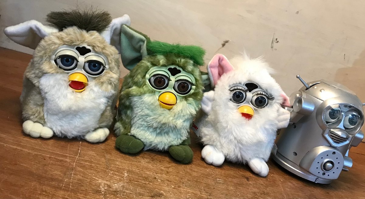 ファービー グレムリン ギズモ 希少 おしゃべりファービーTIGER タグ付き グレムリン ギズモ ファービー トーキング プラッシュトイ 紙タグ付き