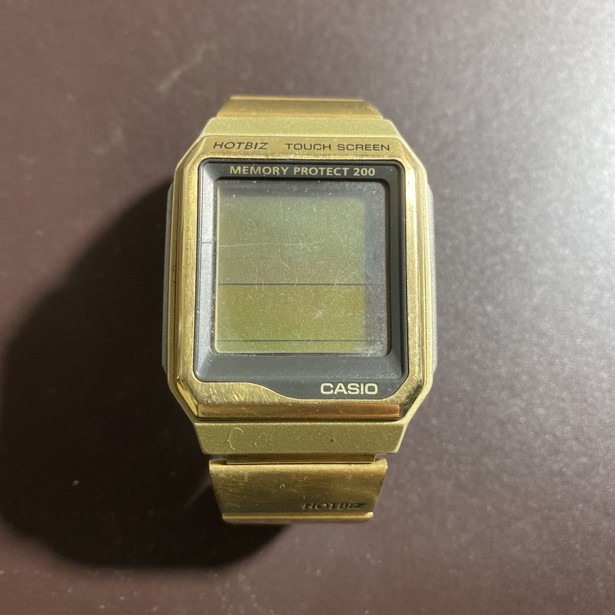 【全体的に状態が悪い】CASIO VDB2000 touch screen memory protect200 不動 の落札
