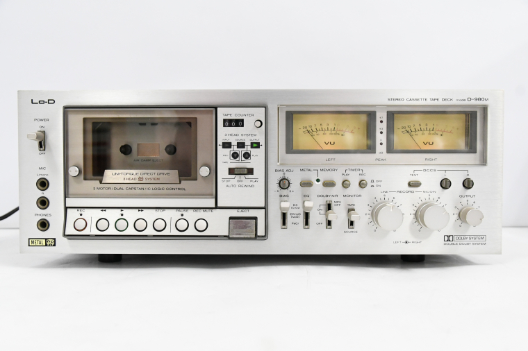 Lo-D D-980DD カセットデッキ ローディのカセットデッキコレクション D