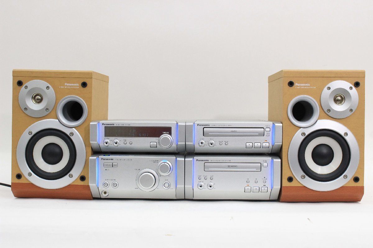 Panasonic SE−HD505 傷や汚れあり】Panasonic◇ミニコンポ SE-HD505/ST-HD505/SL