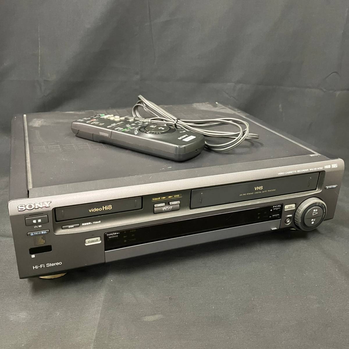 ビクター JVC VHS Hi-Fiビデオ HR-A20K ビクター JVC VHS Hi-Fiビデオ HR-A20K