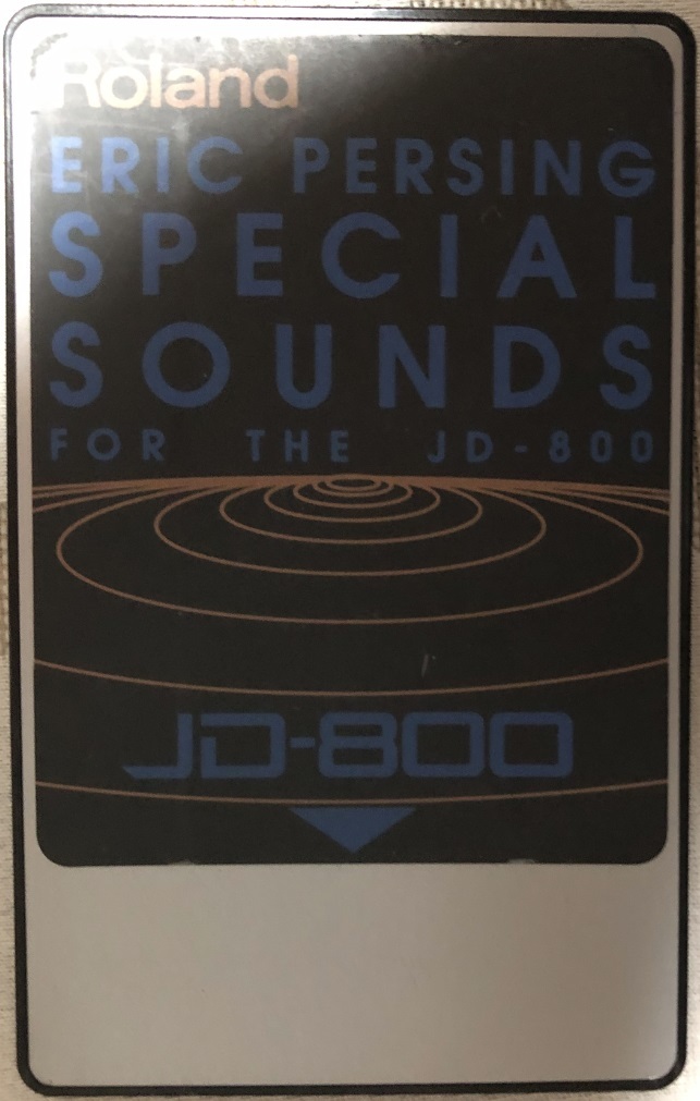 Roland JD-800 Eric Persing サウンドカード Roland Engineering: The Story of the JD-800 - Roland Articles