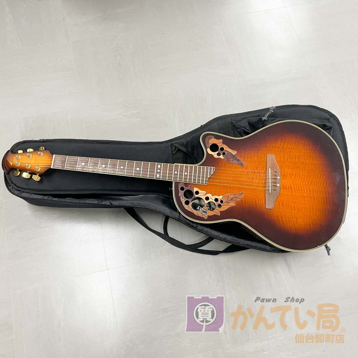 【ジャンク品】Ovation CC257 エレアコ Yahoo!オークション - 【ジャンク】Ovation Celebrity Deluxe