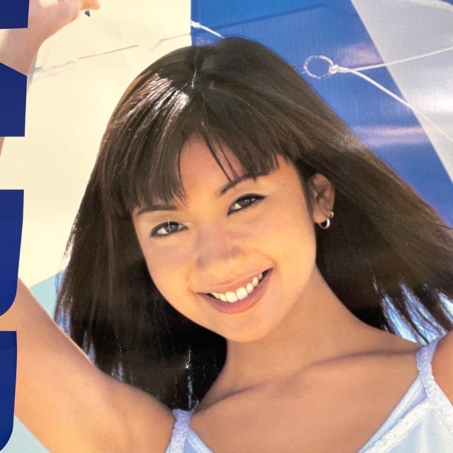 傷や汚れあり】資生堂 SEA BREEZE シーブリーズ 持田香織 B2ポスター