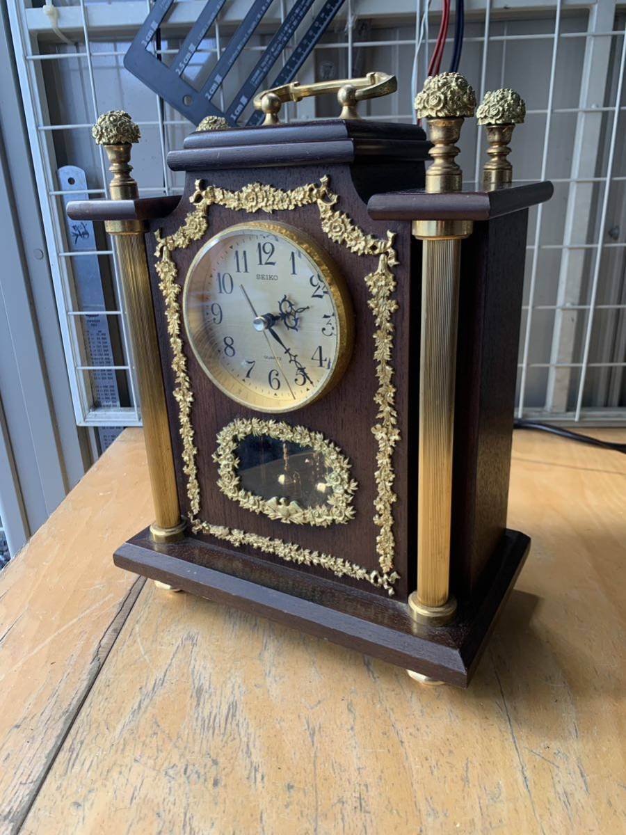 セイコー SEIKO QUARTZ QN 407C パタパタ時計 ジャンク Einkaufen 家具