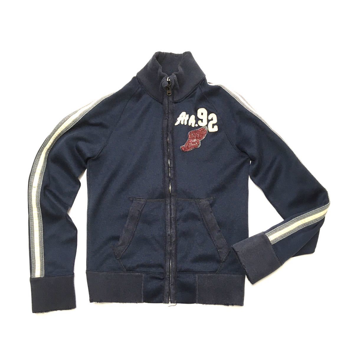 Abercrombie & Fitch トラックジャケット・M ネイビー y2k