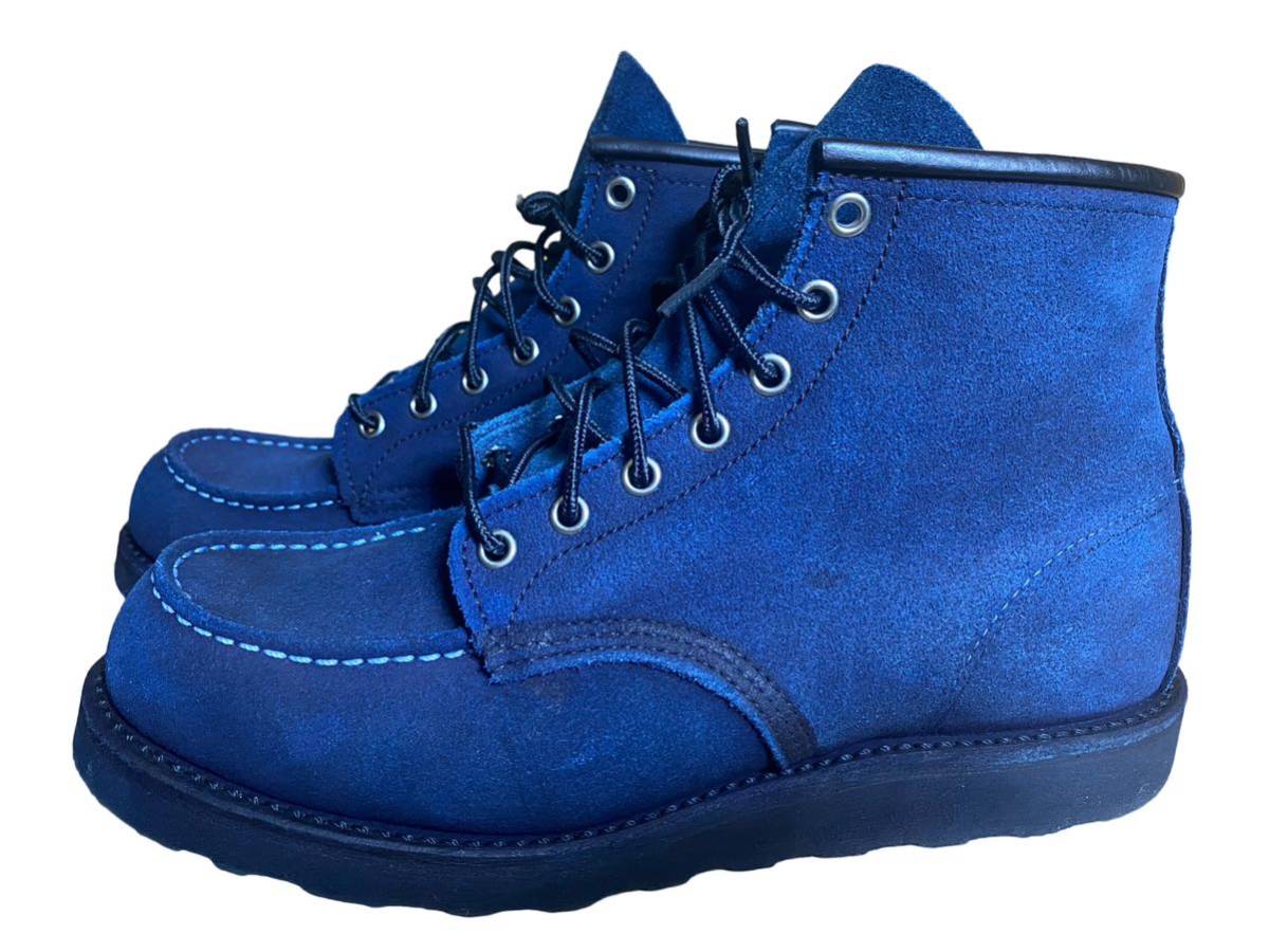 【やや傷や汚れあり】red wing レッドウィング Oeans限定 藍染アイリッシュセッター 9D 27から28cmの落札情報詳細