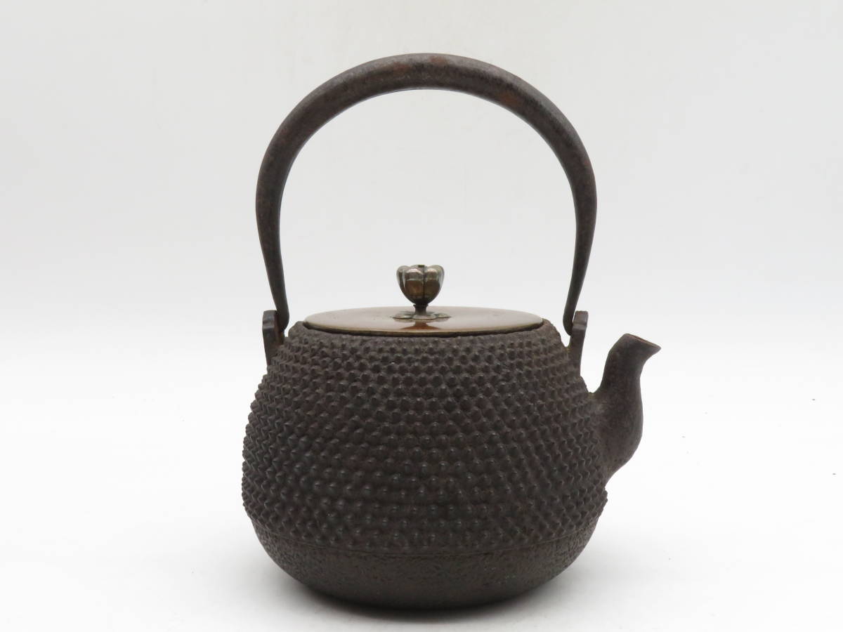 C◎龍文堂【鉄瓶 / 薬缶/急須】工芸品 金属工芸 アンティーク 南部鉄器 鉄瓶 南部鉄瓶 急須 アンティーク 骨董品 C◎龍文堂【鉄瓶