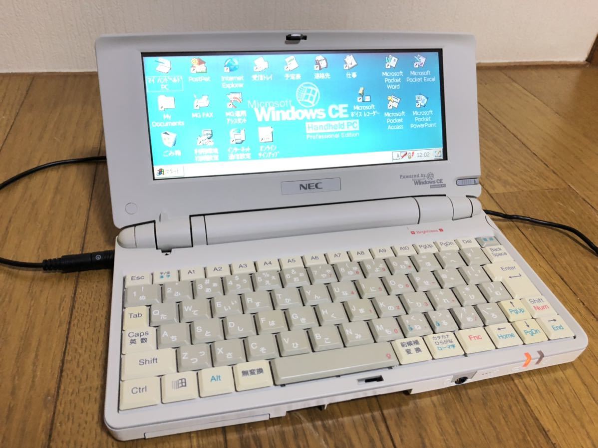傷や汚れあり】NEC モバイルギア Mobile Gear Ⅱ MC/R430 WindowsCEの