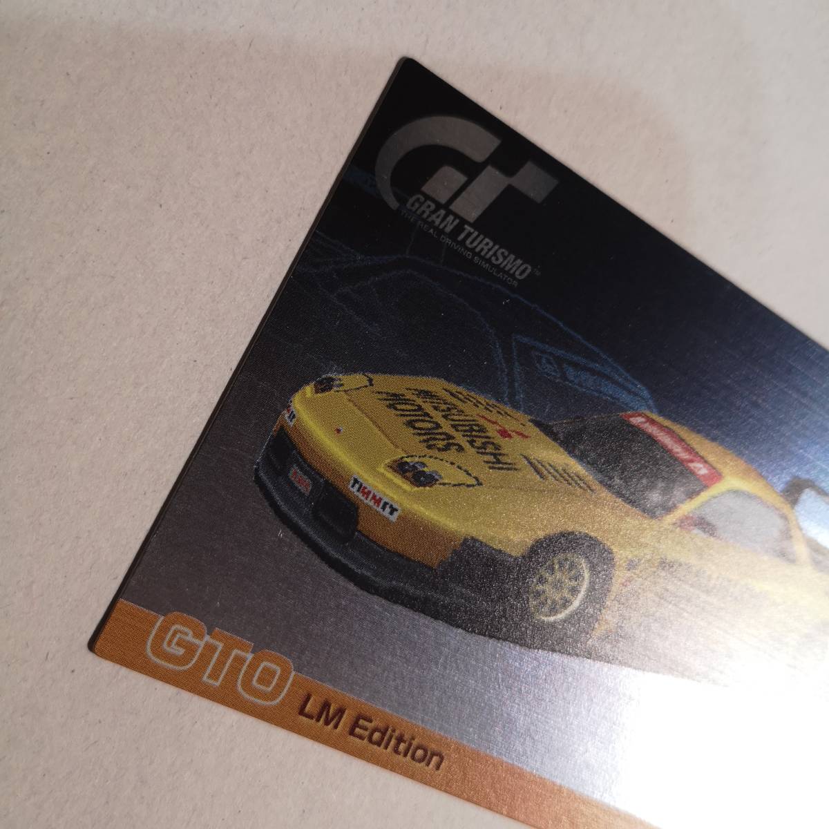 傷や汚れあり】◇GRAN TURISMO グランツーリスモ ヒントカード「GTO LM